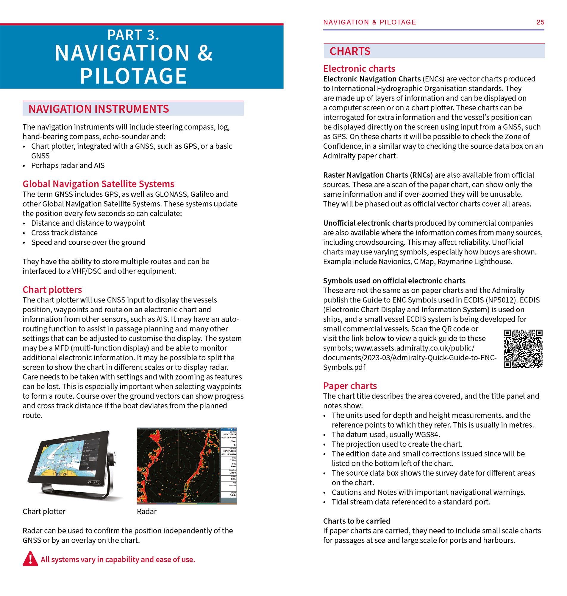 The Skipper's Pocketbook: A Pocket Database For The Busy