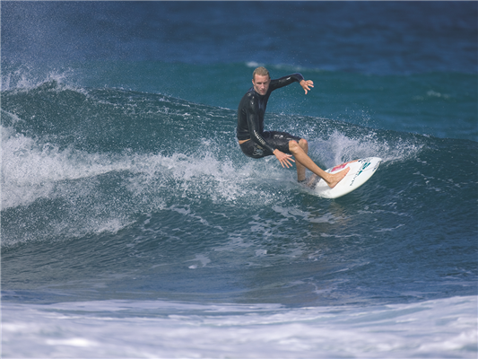 Surfing: The Bottom Turn